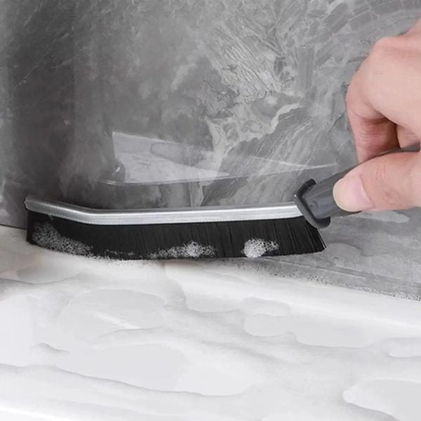 Hard Bristle Crevice And Grout Cleaning Brush